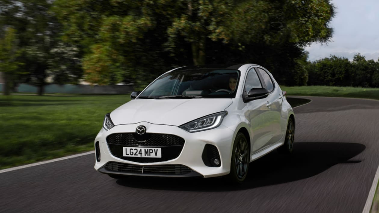 2024 Mazda2 Hybrid facelift pictures Carbuyer